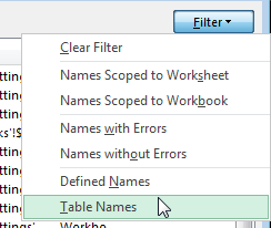 Table_Name_Filter