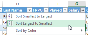 Sort_Salaries_in_Descending_Order