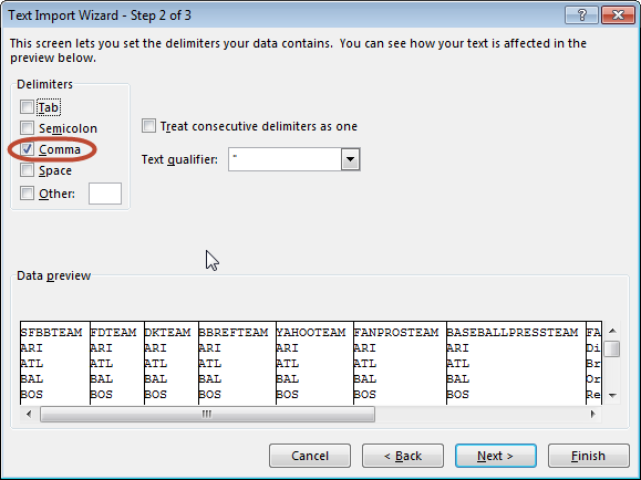 csv file download baseball